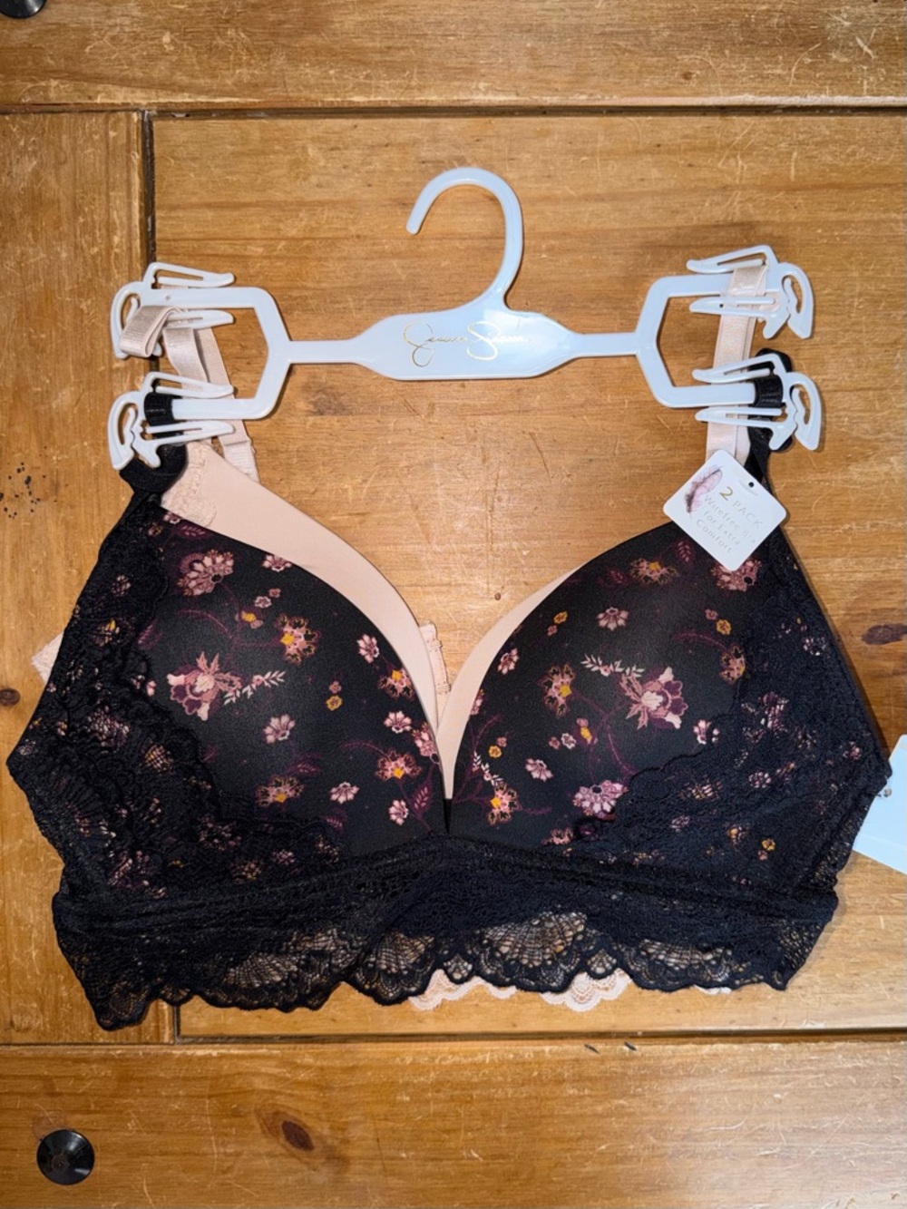 NWT Jessica Simpson 2-Pack Wirefree Bras